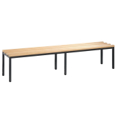 Garderobenbank Basic 8052-000 S00001 buche Holz 196,0 cm